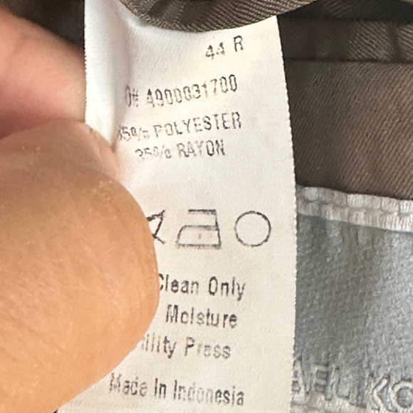 Michael Kors Plaid Gingham Brown/Beige 2 Button Blazer/ Sport Coat, Size 44R - Picture 4 of 8